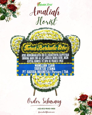 Papan Bunga Duka di Kapuas Timur