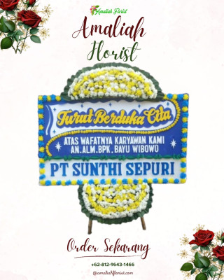 Papan Bunga Duka di Kapuas Timur